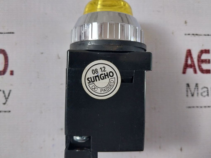 Lot Of 2X Sungho Pr30P-4L(Led Type) Signal Lamp