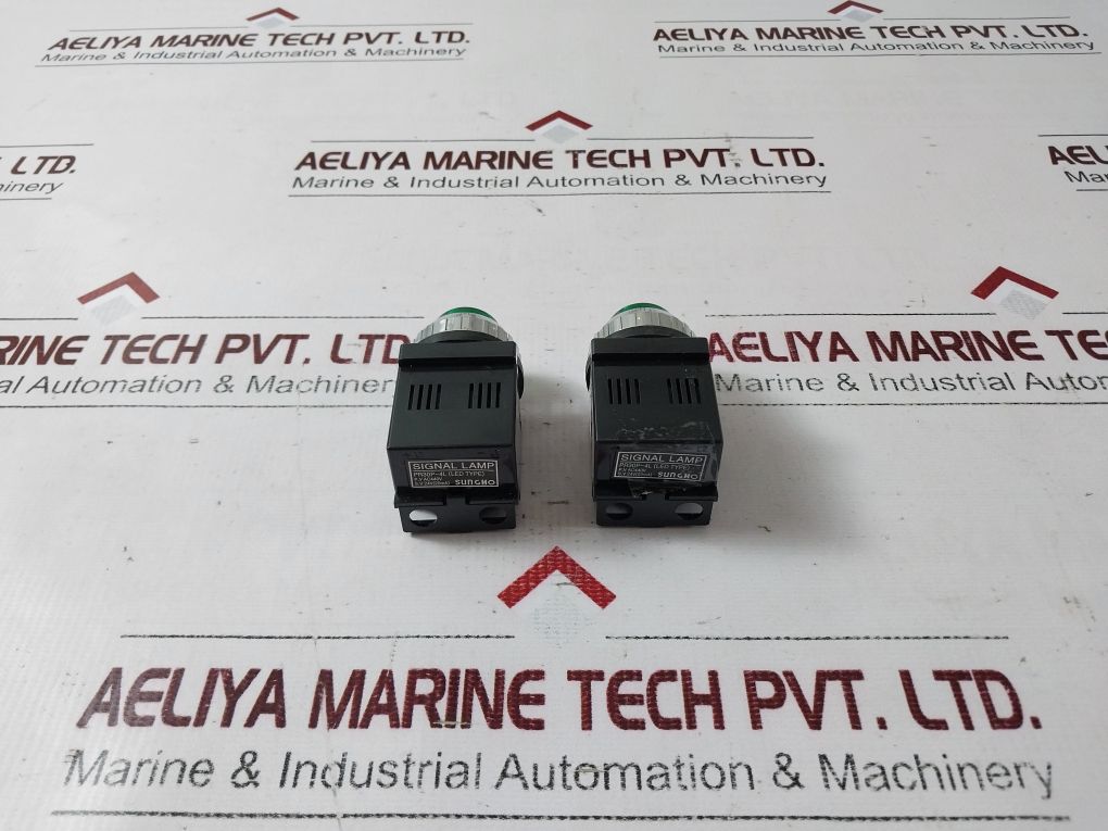 Lot Of 9X Sungho Pr30P-4L (Led Type) Signal Lamp