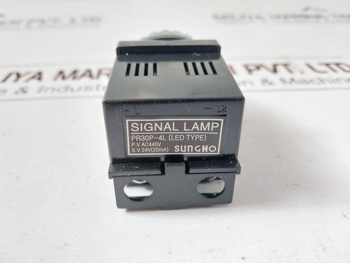 Lot Of 9X Sungho Pr30P-4L (Led Type) Signal Lamp