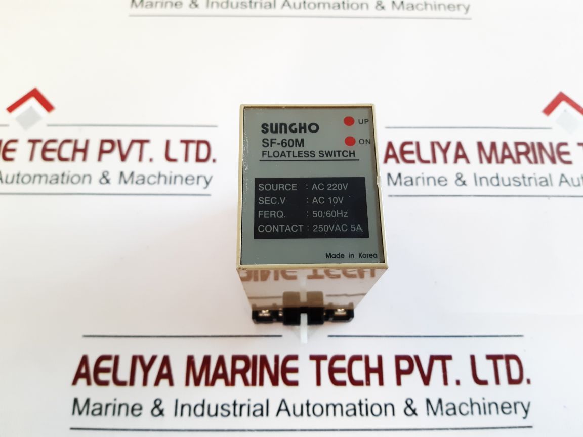 Sungho Sf-60M Floatless Switch/Water Level Relay