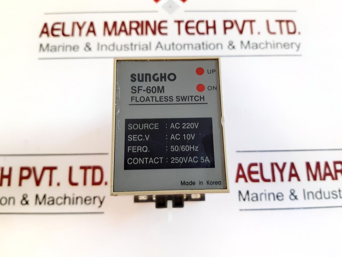 Sungho Sf-60M Floatless Switch/Water Level Relay