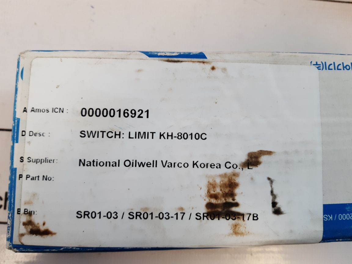 Sungho Shls-101 Limit Switch Kh-8010C
