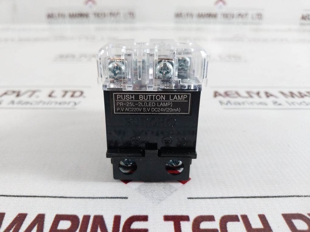 Lot Of 10X Sungho Shpr-25L-2L Pushbutton Lamp Pr-25L-2L (Led Lamp)