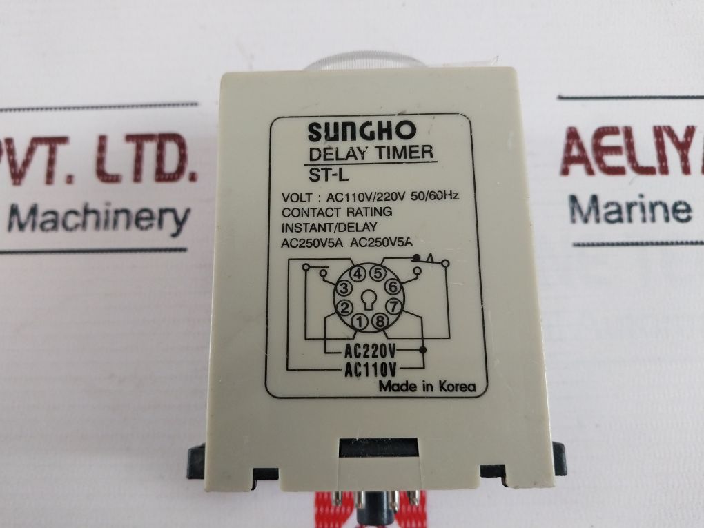 Sungho St-l2 Delay Timer Ac110V/220V 50/60Hz