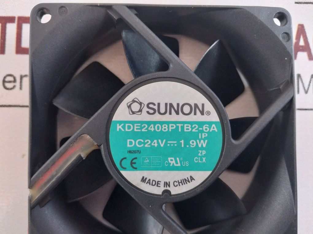 Sunon Kde2408Ptb2-6A Cooling Fan Dc24V 1.9W