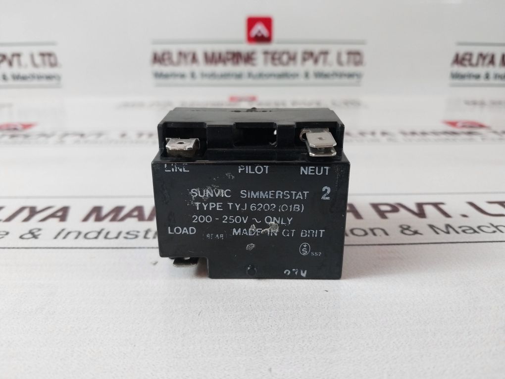 Lot Of 3X Sunvic Simmerstat Infinity Switch Tyj6202 (01B) 200-250V