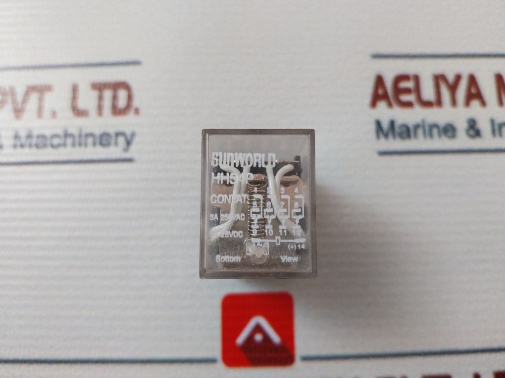 Sunworld Hh54P Relay 24 Vdc