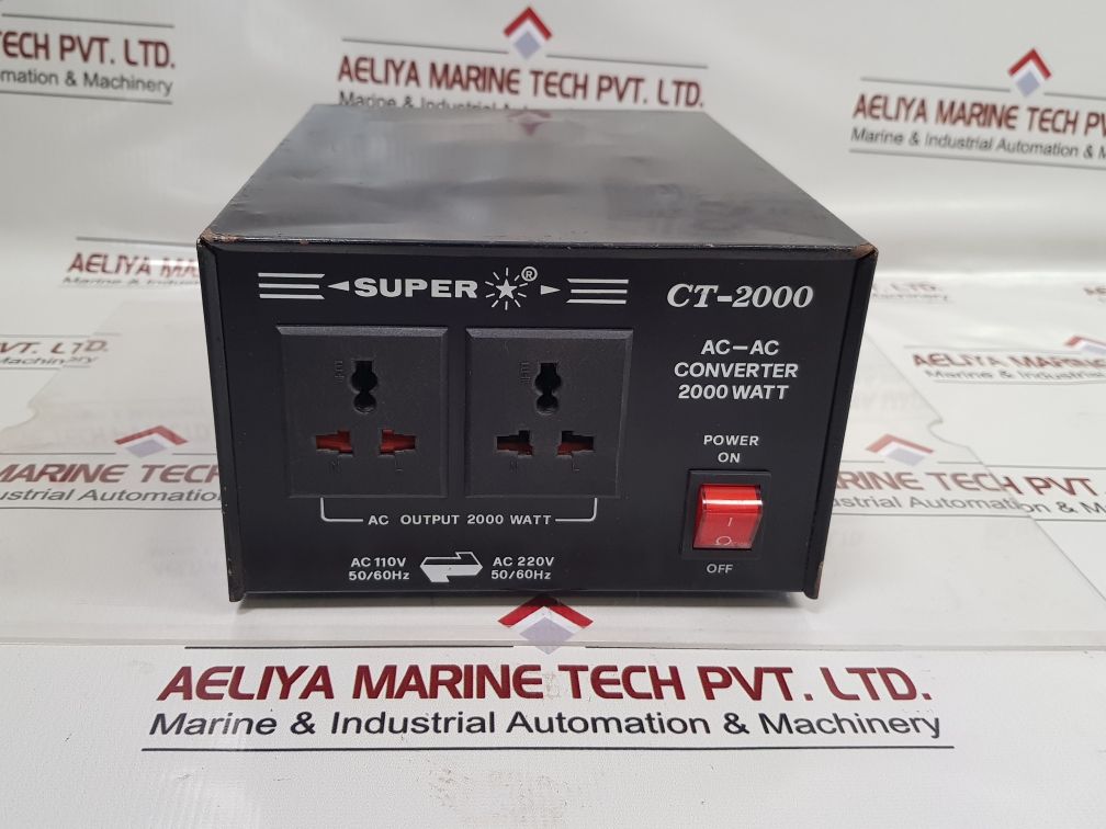 Super Ct-2000 Ac-ac Converter
