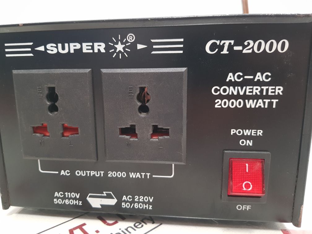 Super Ct-2000 Ac-ac Converter