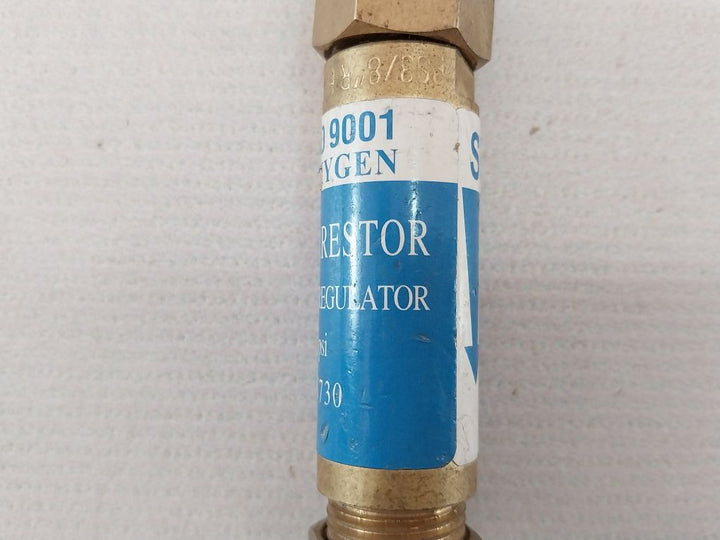 Superior 288R Flashback Arrestor For Regulator