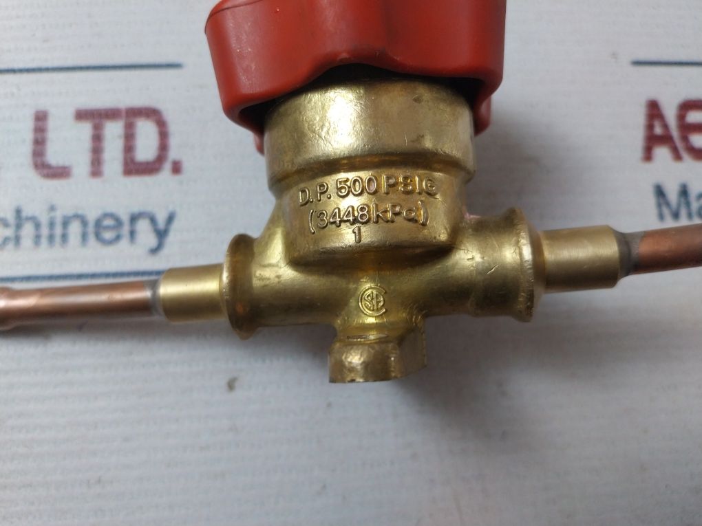 Superior D.P. 500 Psig Diaphragm Packless Refrigerant Valve