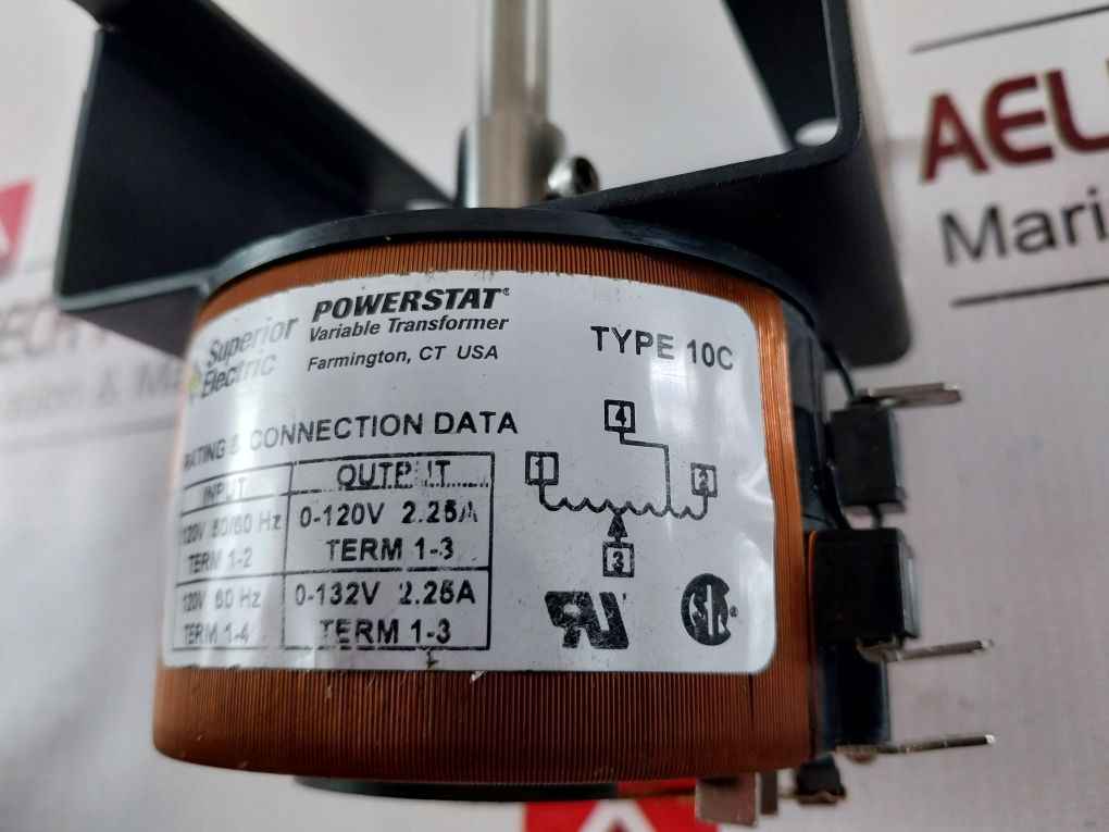 Superior Electric 10C Powerstat Variable Transformer New