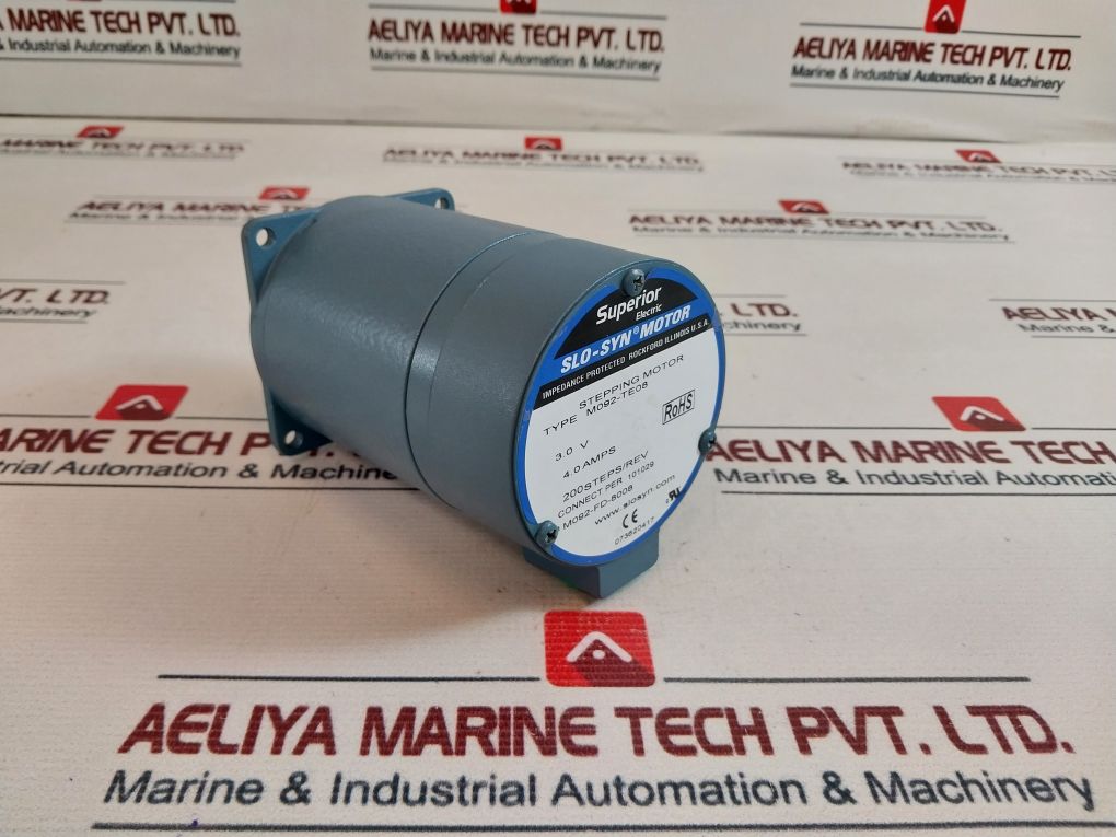 Superior Electric M092-te08 Stepping Motor 3.0V 4.0Amps