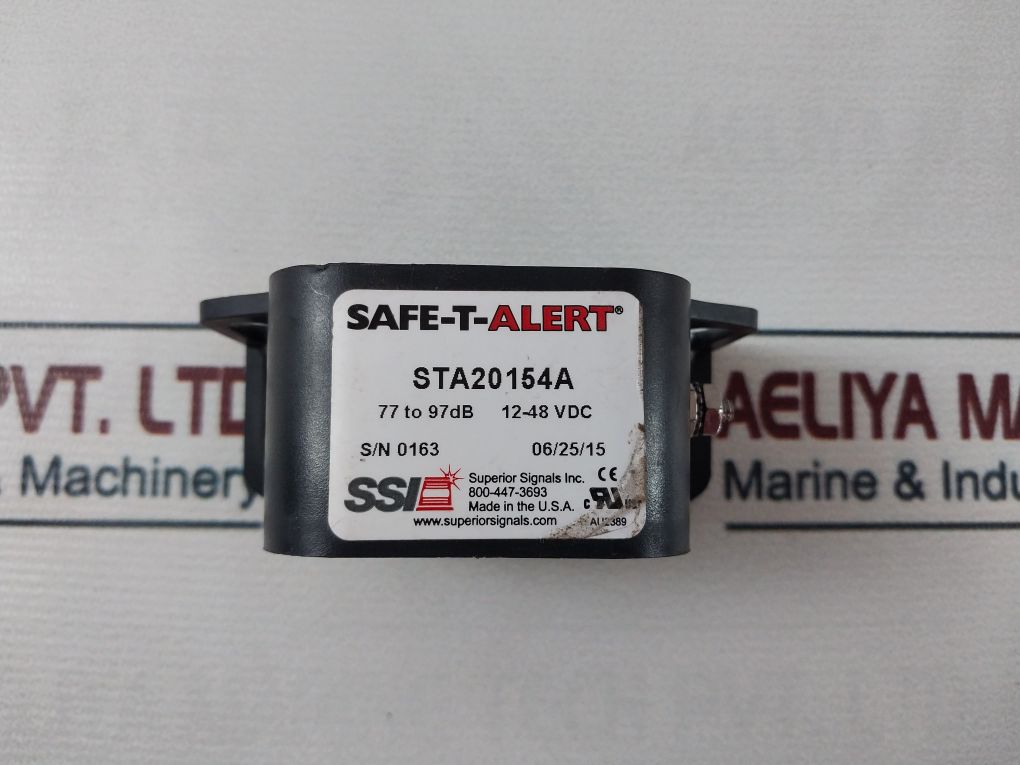 Superior Signals Sta20154A Safe-t-alert Alarm Backup
