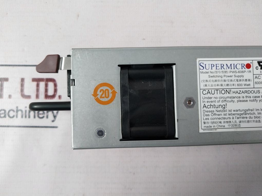 Supermicro Pws-606P-1R