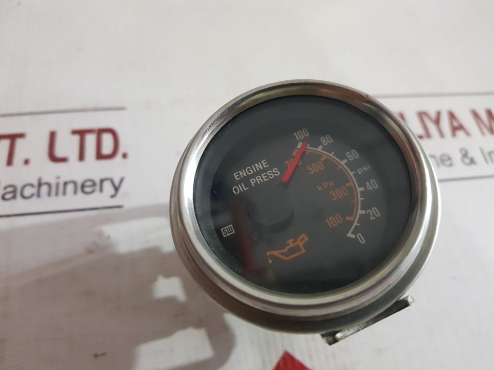 Sw 460-bd Engine Oil Pressure Gauge