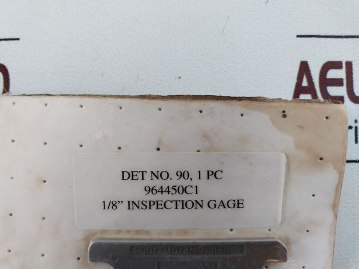 Swagelok 200/2Mo/3Mo Series Gap Inspection No Go Gage
