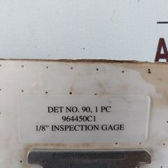 Swagelok 200/2Mo/3Mo Series Gap Inspection No Go Gage