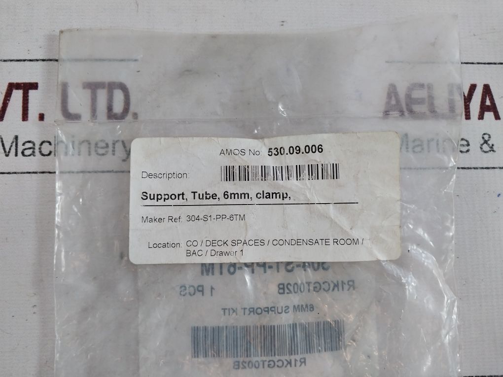 Swagelok 304-s1-pp-6Tm Support Kit