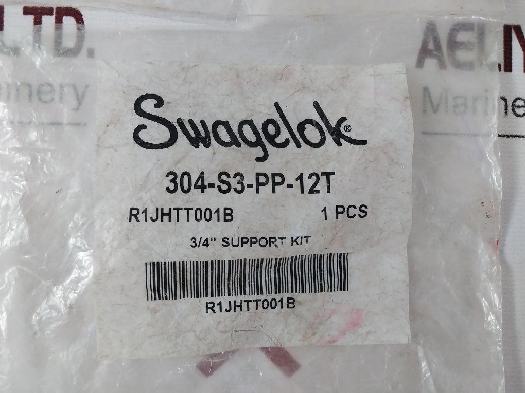 Lot Of 2X Swagelok 304-s3-pp-12T 3/4 Support Kit