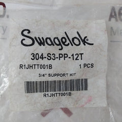 Lot Of 2X Swagelok 304-s3-pp-12T 3/4 Support Kit