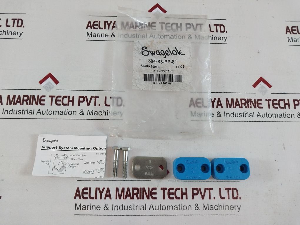 Swagelok 304-s3-pp-8T 1/2 Support Kit R1Jkrt001B