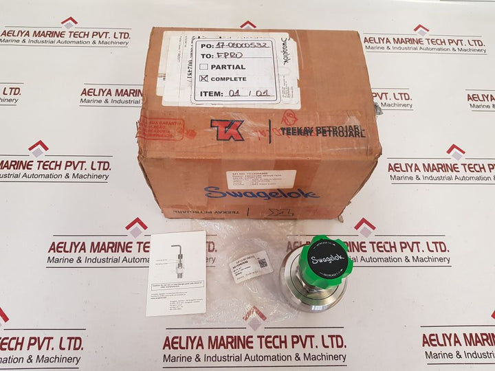 Swagelok Khf1Gjb818A60000 Pressure Reduction Valve
