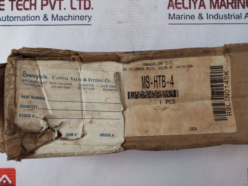 Swagelok Ms-htb-4 Hand Tube Bender