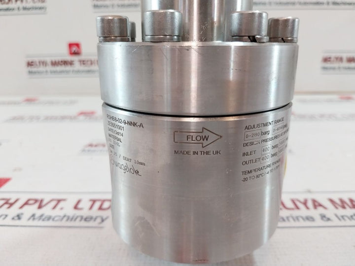 Swagelok Rshb8-02-9-nnk-a Pressure Regulator