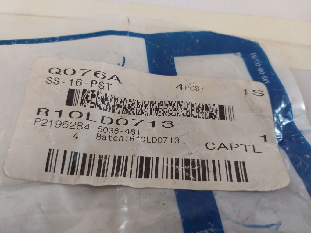 Swagelok Ss-16-pst Hex Head Plug