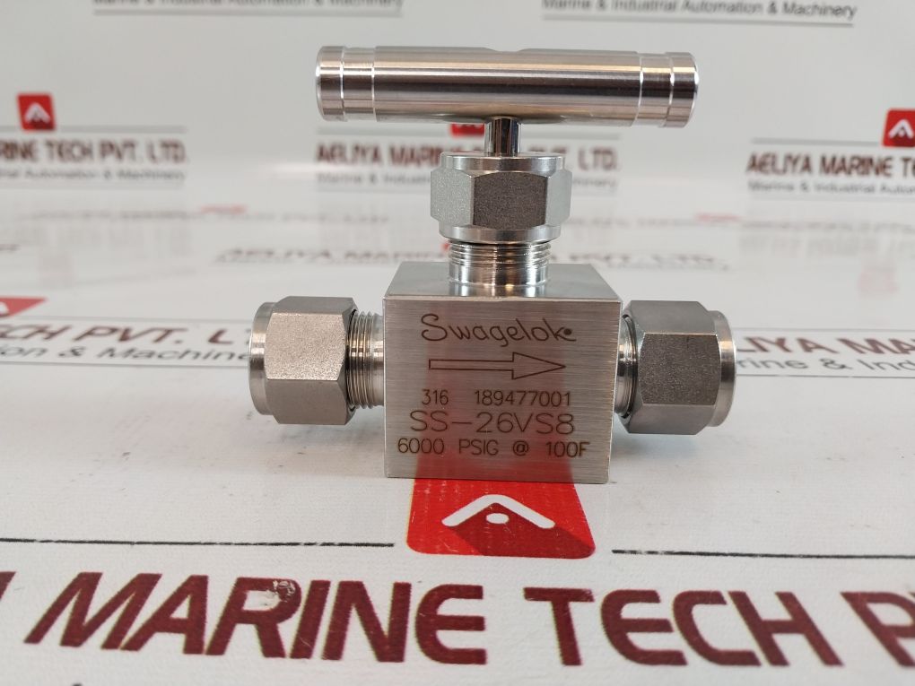 Swagelok Ss-26Vs8 Bonnet Needle Valve