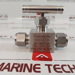 Swagelok Ss-26Vs8 Bonnet Needle Valve