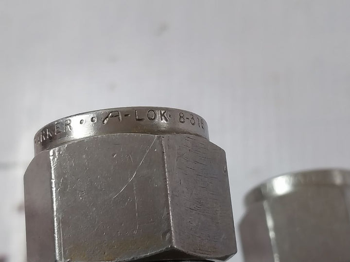 Swagelok Ss-45S8 Ball Valve 2500 Psig