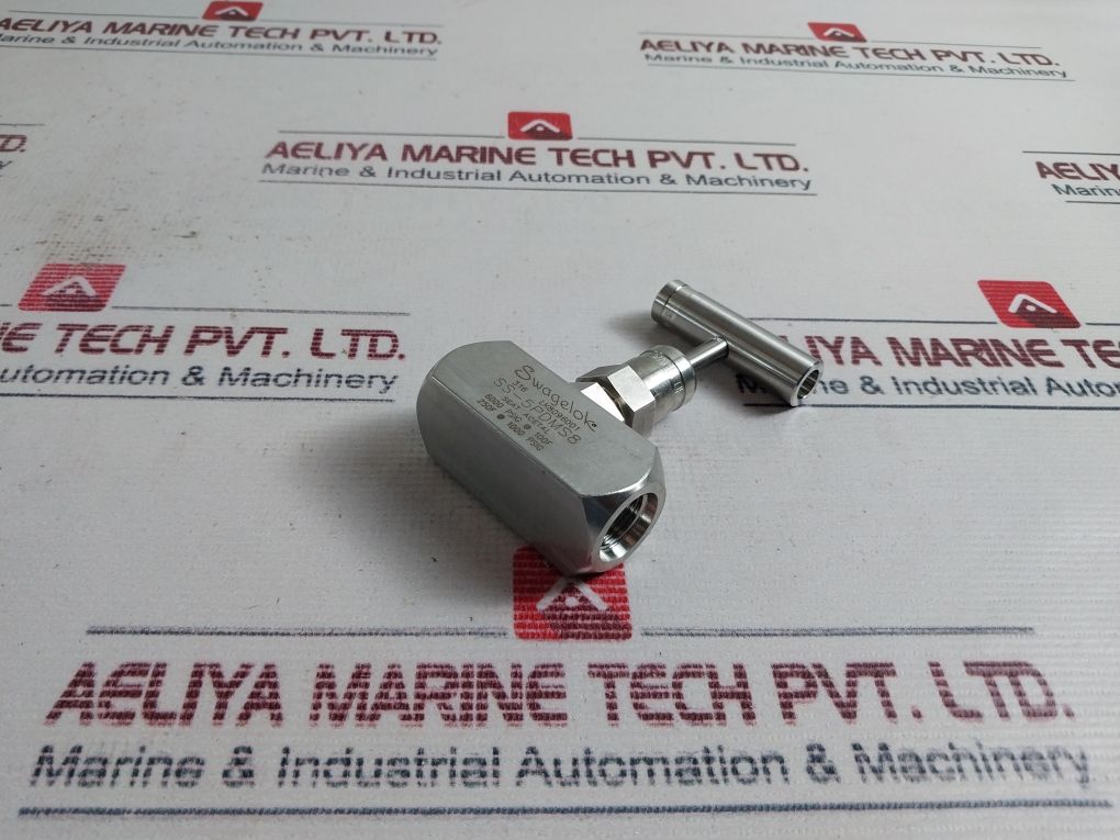 Swagelok Ss-5Pdms8 Rising Plug Screwed Bonnet Needle Valve