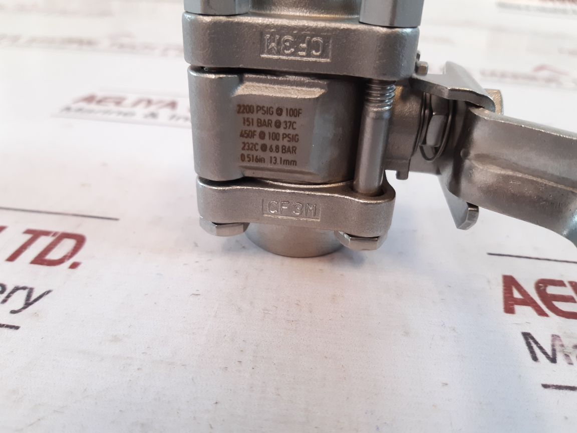 Swagelok Ss-63Tf8 Connection Ball Valve