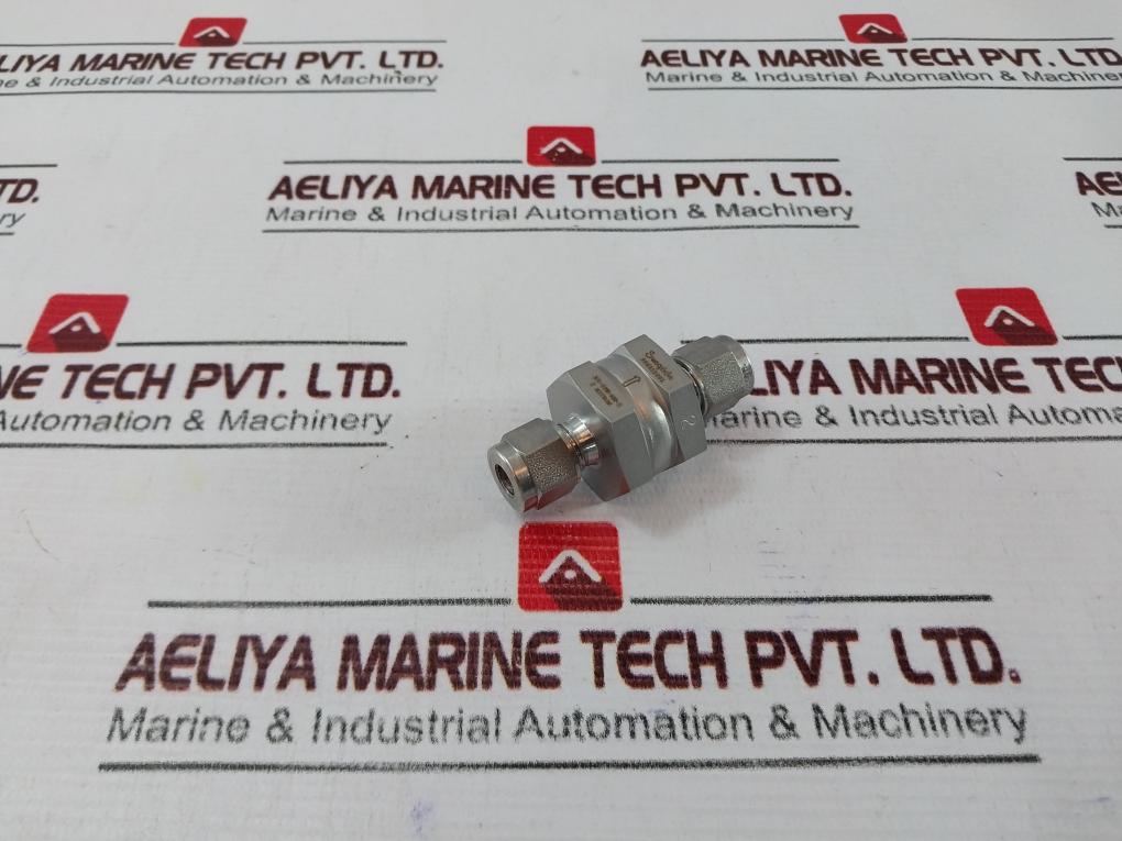 Swagelok Ss-6Fw-mm-2 Full Welded Inline Filter 6070714