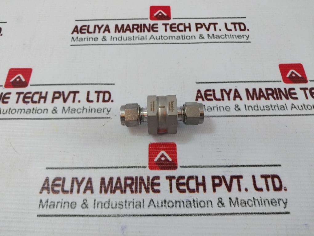 Swagelok Ss-6Fw-mm-2 Full Welded Inline Filter 6070714