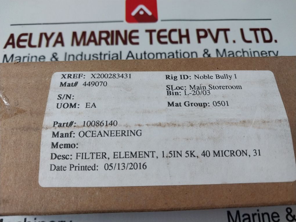 Swift-jb International Fje-5-40 Filter Element