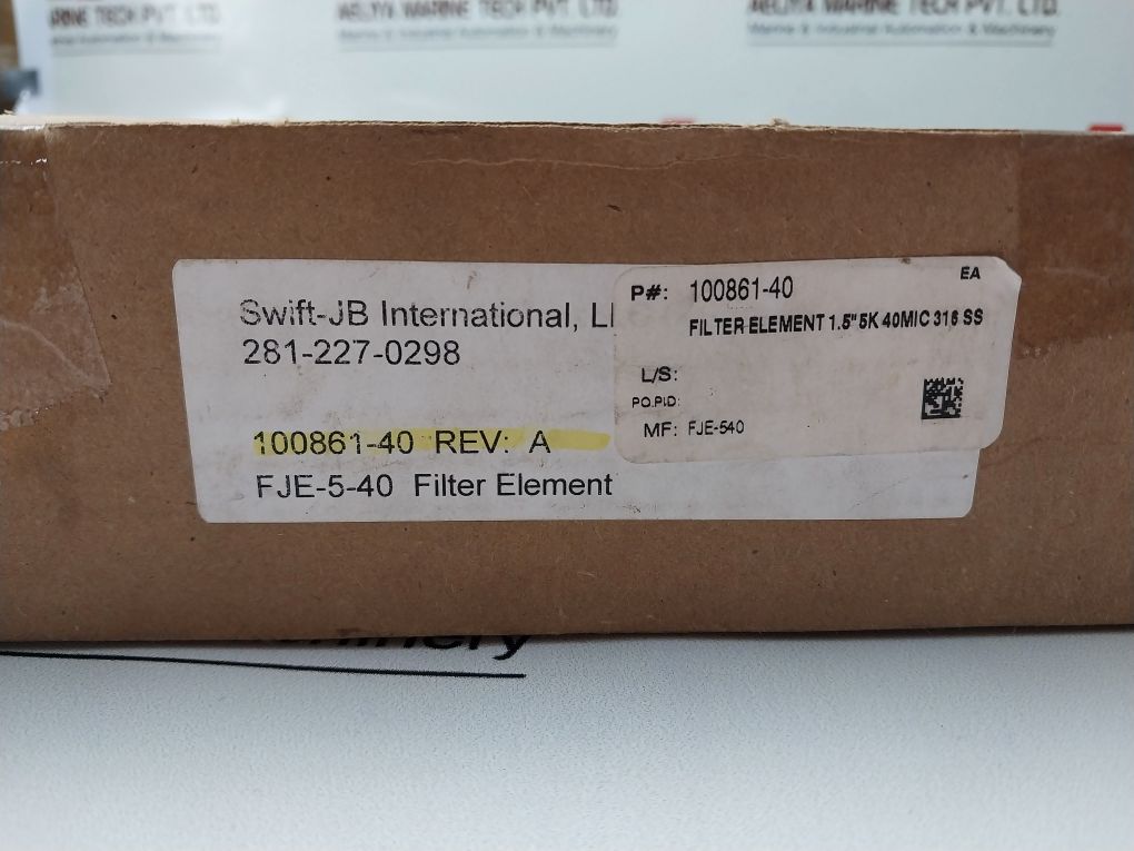 Swift-jb International Fje-5-40 Filter Element