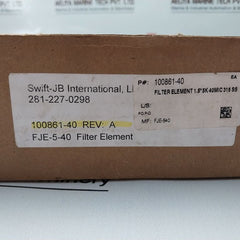 Swift-jb International Fje-5-40 Filter Element