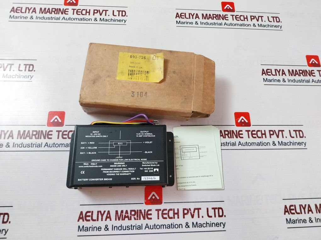 Switched Mode Sm2430 Battery Converter 24V-12V