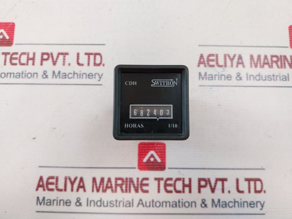 Switron Cdh Analog Hour Meter 1/10 Hours