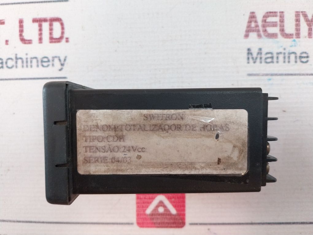 Switron Cdh Analog Hour Meter 1/10 Hours