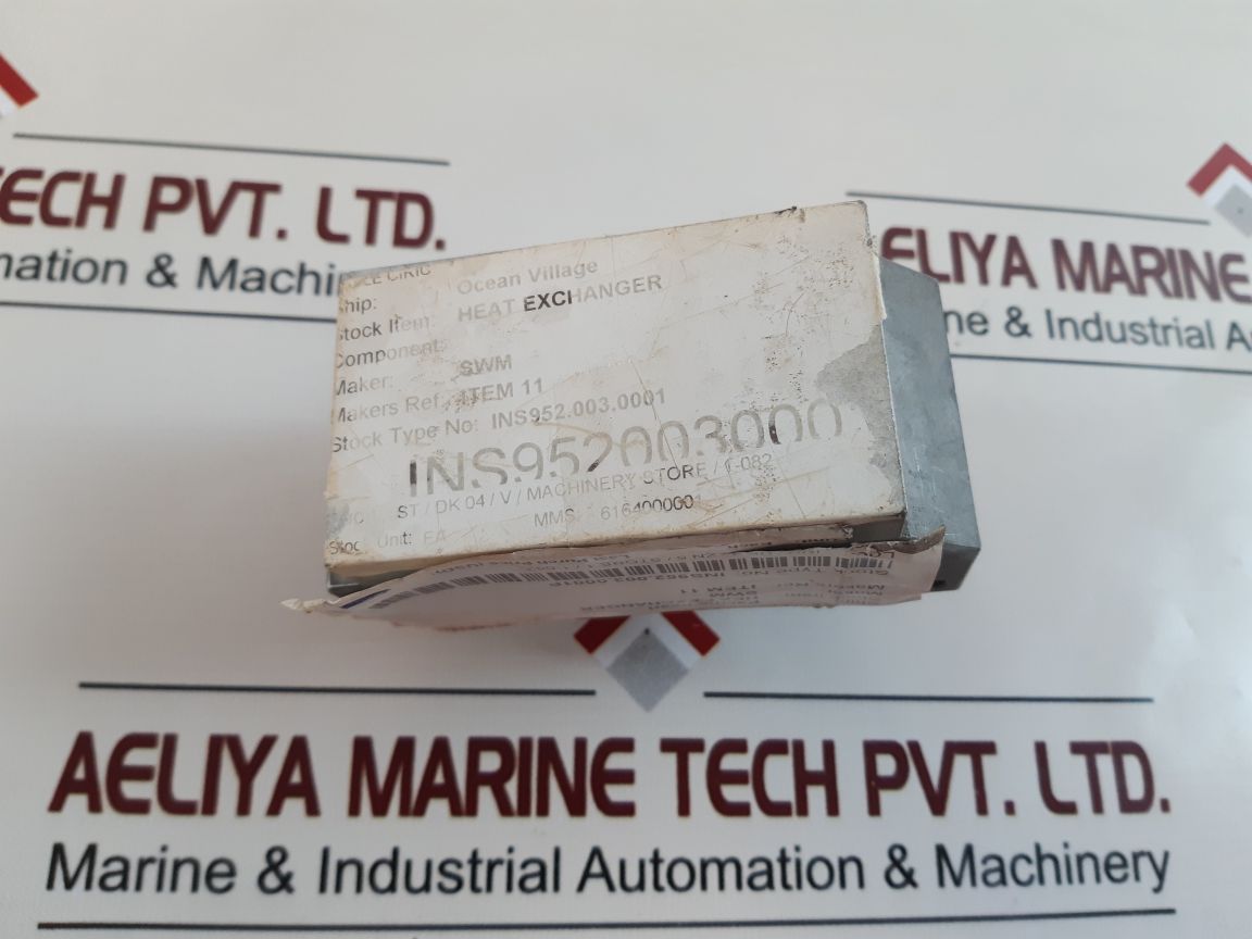 Swm Heat Exchanger 1004
