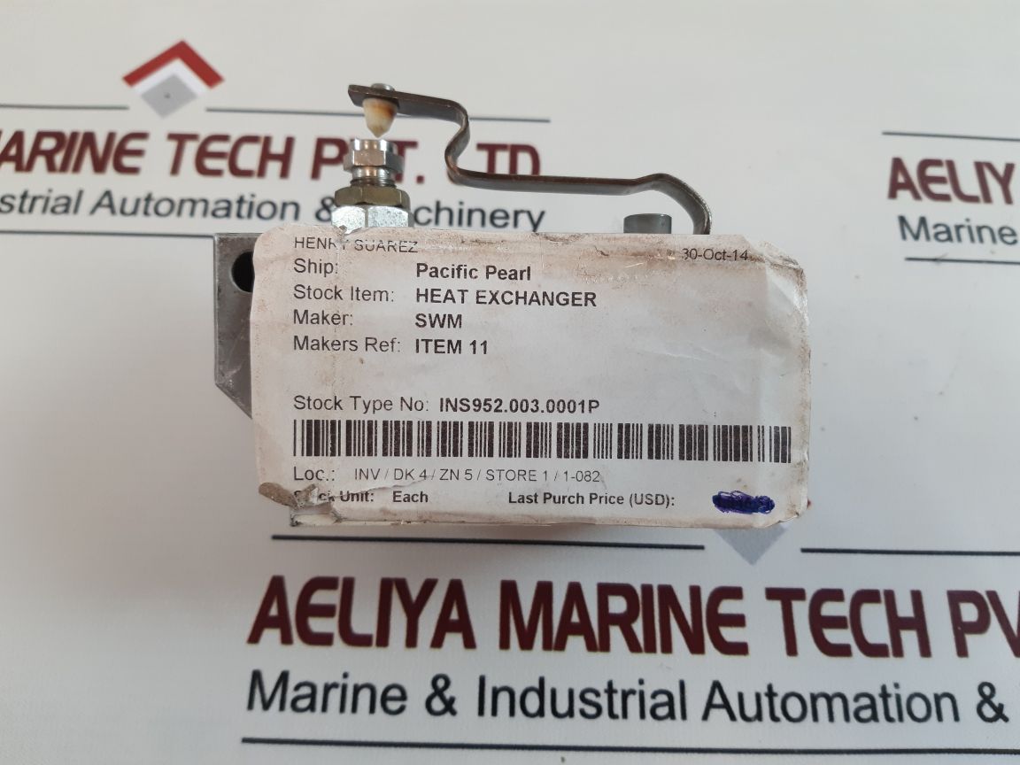 Swm Heat Exchanger 1004
