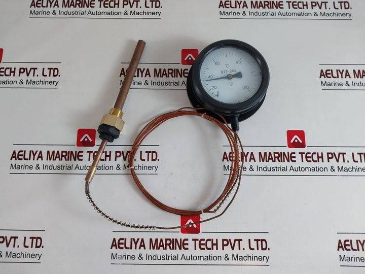 Sycif Wtz-280 3 Meter Cable Steam Pressure Pointer Thermometer