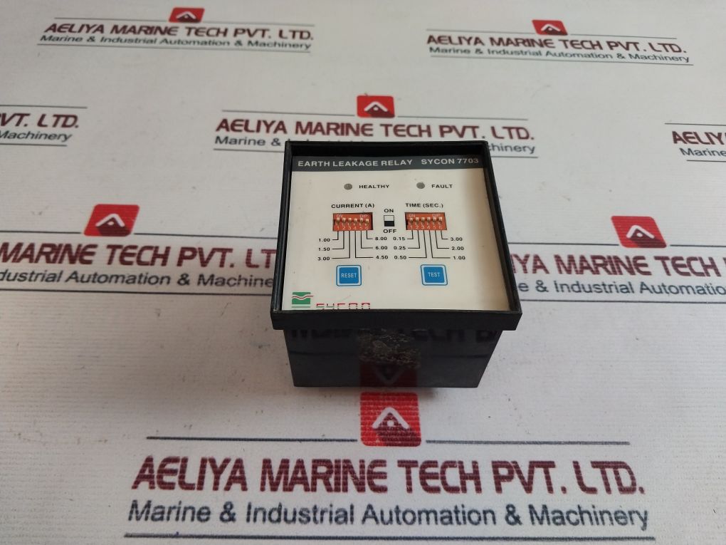 Sycon 7703 Earth Leakage Relay