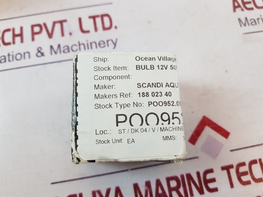 Set Of 7X Sylvania Bulb 12V 50W
