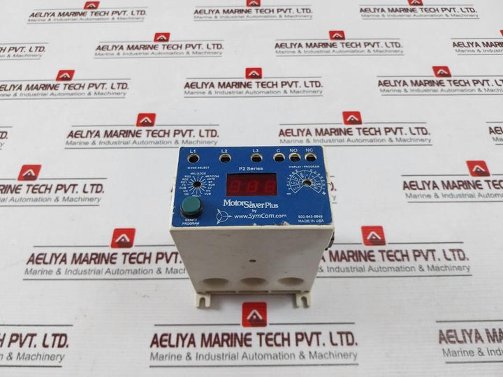 Symcom 777-hvr-lr-p2 Electronic Overload Relay 600Vac 50/60Hz