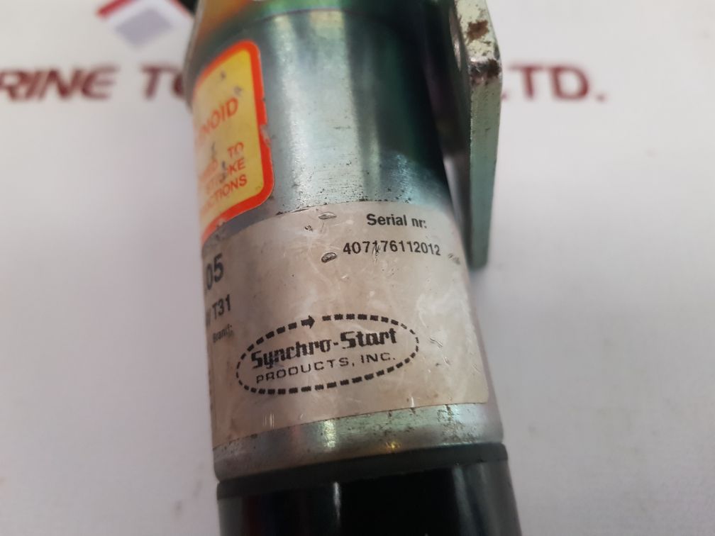 Synchro-start 1502C-24V T31 Solenoid Valve